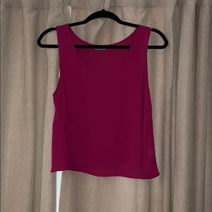 Hot pink croptop